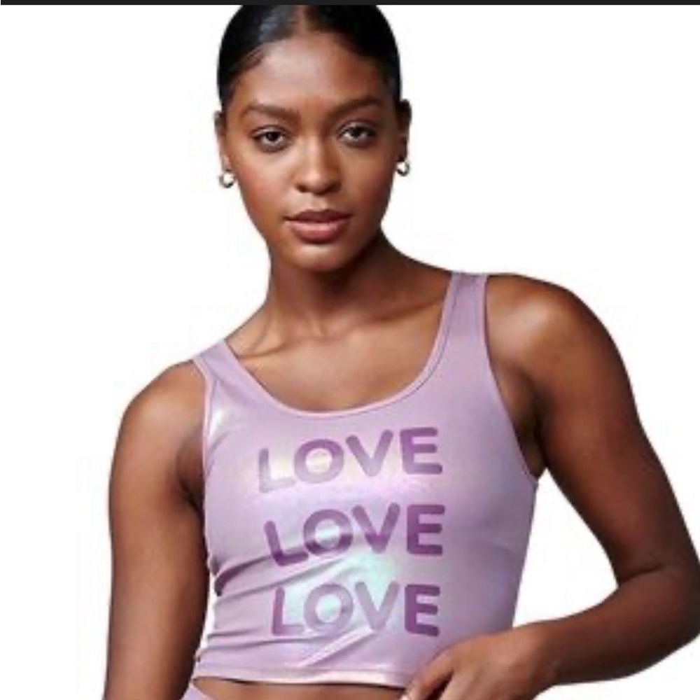 Electric Yoga Lavender Love Crop Top